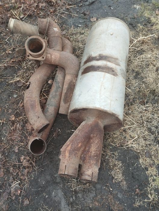 Глушитель КамАЗ евро.