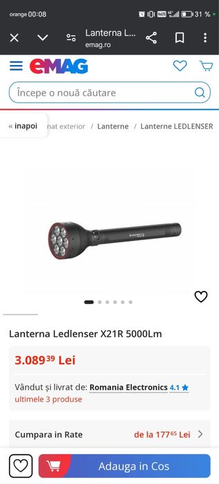 Lanternă mare Ledlenser