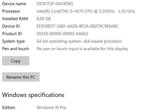 + ПОДАРЪК! Геймърски компютър i5-4570, 8GB, RX 570/4GB