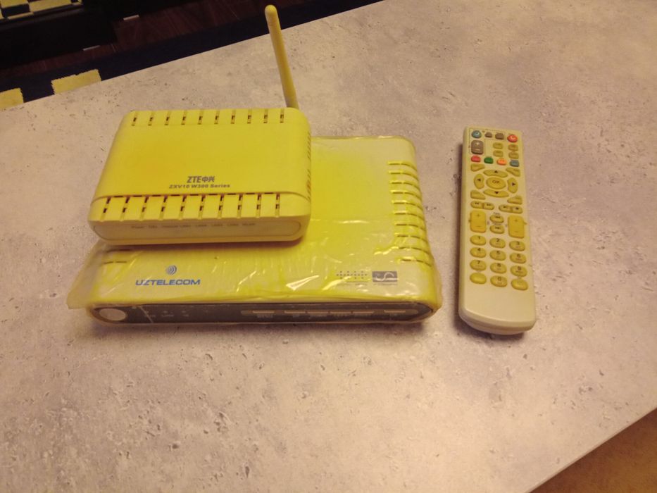 Продаю IP TV тюнер + модем Uztelekom