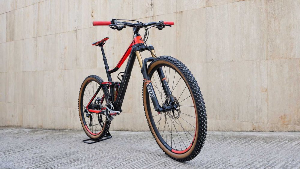 CUBE Stereo 140 Super HPC, Карбон, 11.7 кг., 29", M, FOX Factory Kashima 140 мм, Shimano XTR 3x10