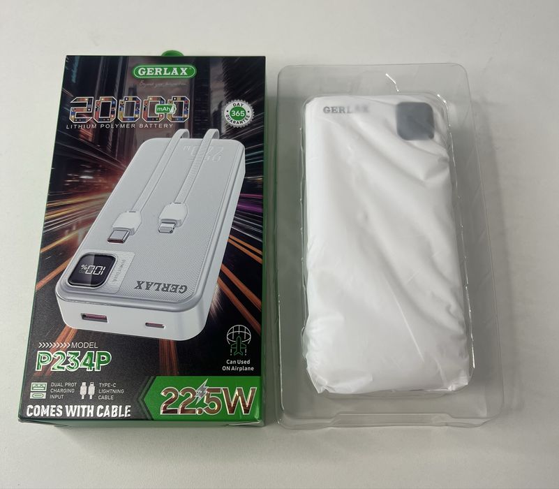 Powerbank карманная зарядка Gerlax