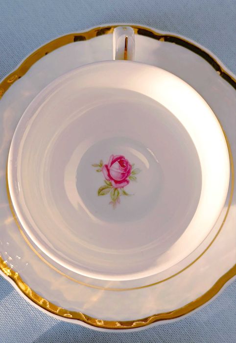 Антикварный редкий практически новый кофейный сервиз Чехословакия