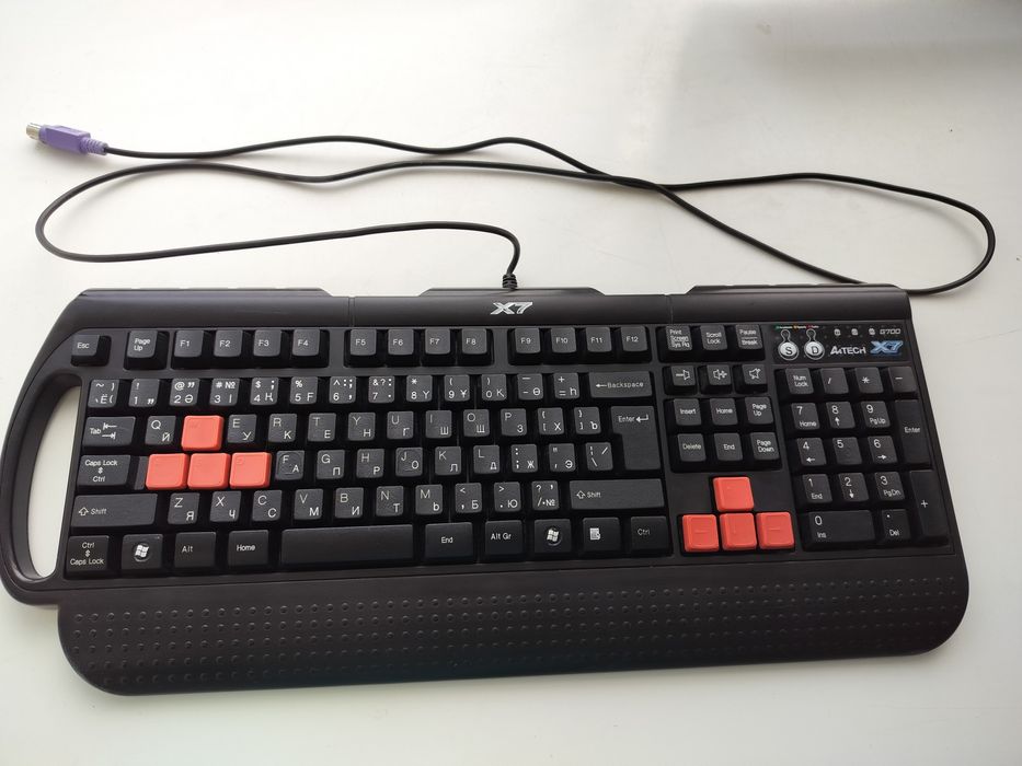 Клавиатура A4Tech X7-G700 (Разъем PS/2)