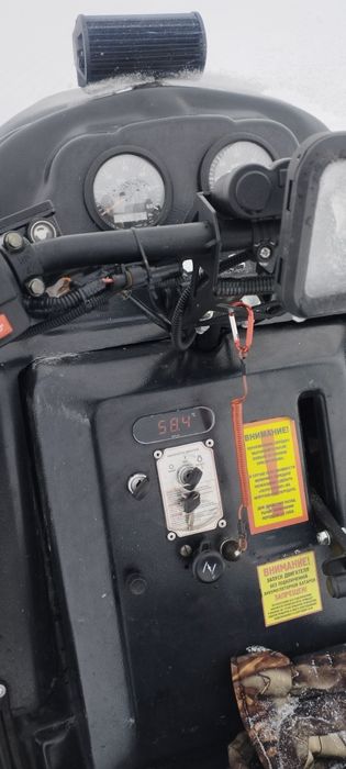 Снегоход бурлак.