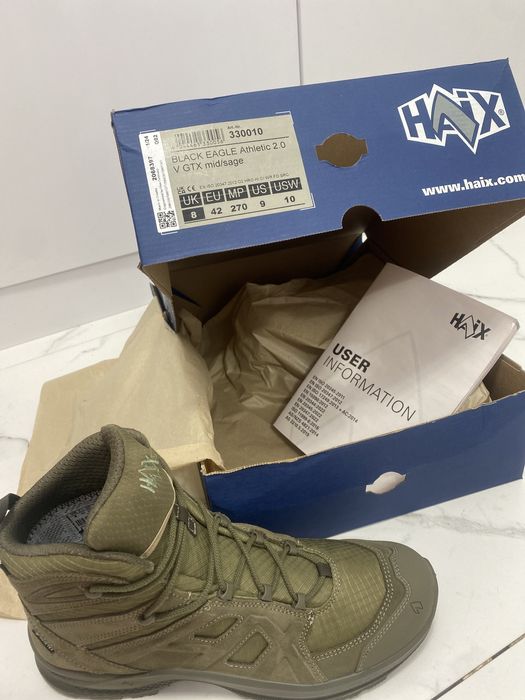 Срочно продаю ботинки от BLACK EAGLE Athletic 2.0 V GTX mid/sage