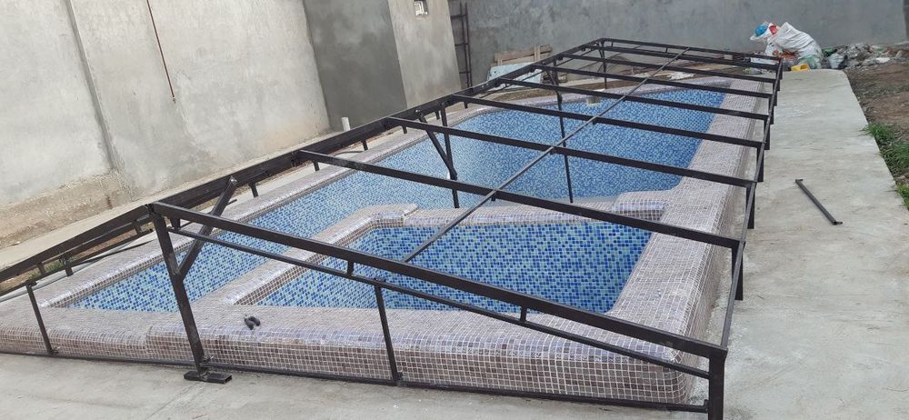 Бассен навес Банер баннер тент маскитни сетка соя сетка микроклимат ки