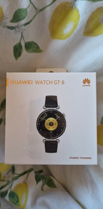 Смарт часовник  HUAWEI WATCH GT 6 Black с 3г. гаранция