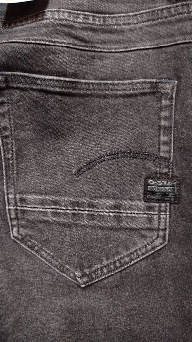 Оригинални дънки G-Star Raw D-Staq W31 нови мъжки черни slim  5 pocket