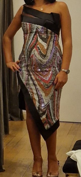 Rochie ocazie cu paiete Helen