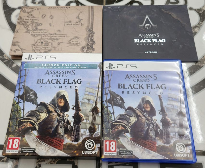 Ocazie! Cel mai ieftin de pe tara ! Assassin's Creed Black Flag  Resynced Launch Edition impecabil!