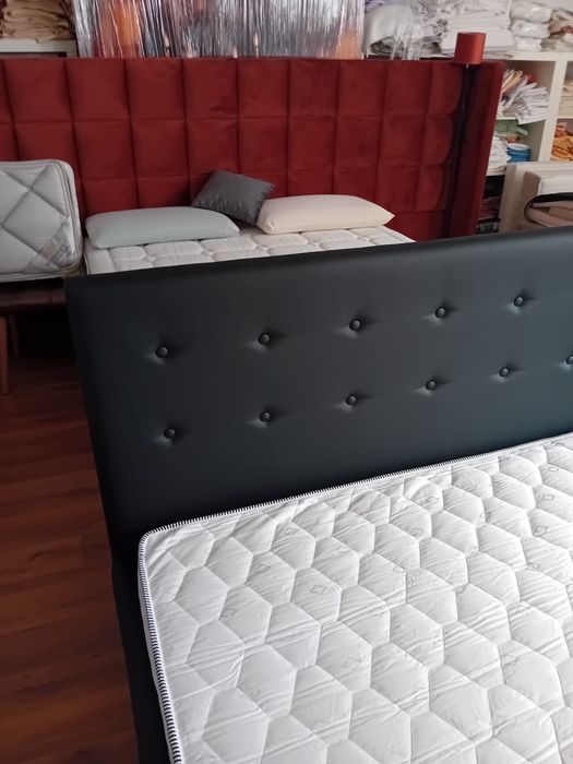 Pat tapitat piele ecologica 180/200