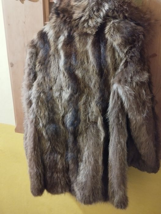 Кожено палто от лисица