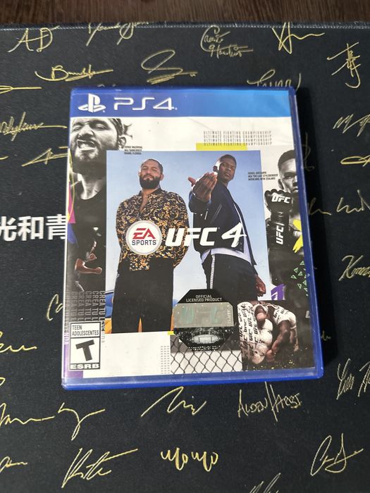 ufc 4 диск для playstation