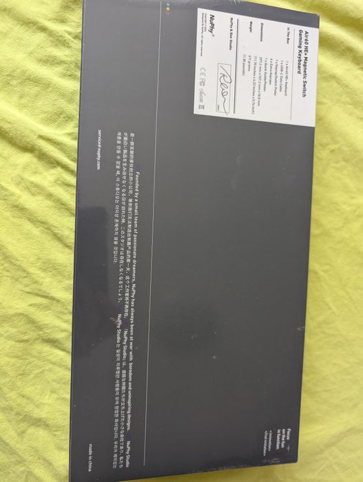 Nuphy air 65 he gaming keyboard