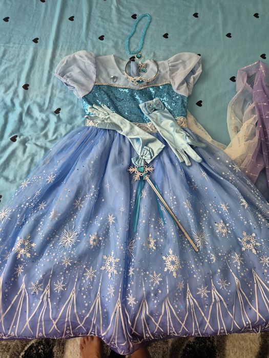 Rochie Elsa 10-11 ani