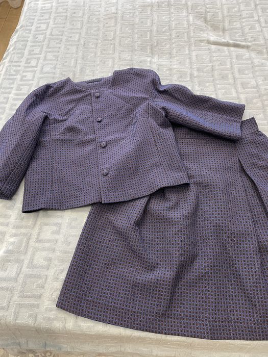 туфли, кофта, костюм