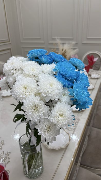 Букет из хризантем