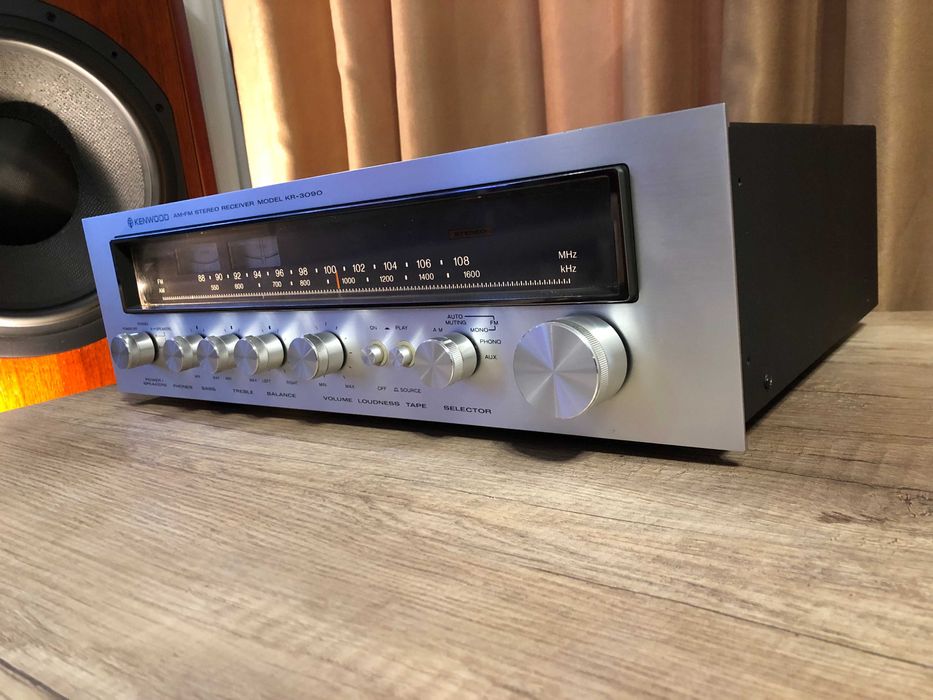 Kenwood KR-3090 aplituner, vintage, japan