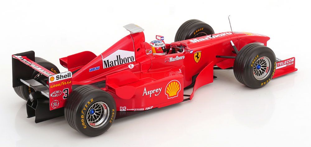 Macheta Ferrari F300 #3  Italian GP f1 1998 M. Schumacher 1:18 WERK83
