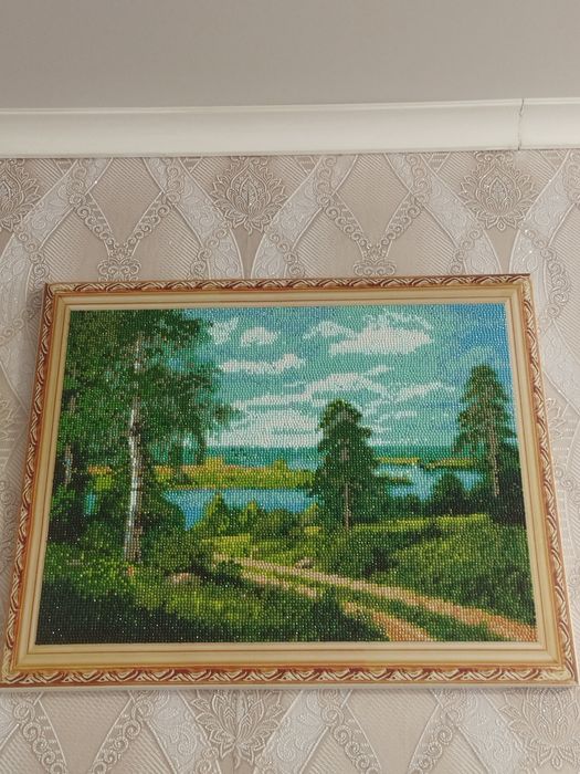 Картина из алмазной мозайки.