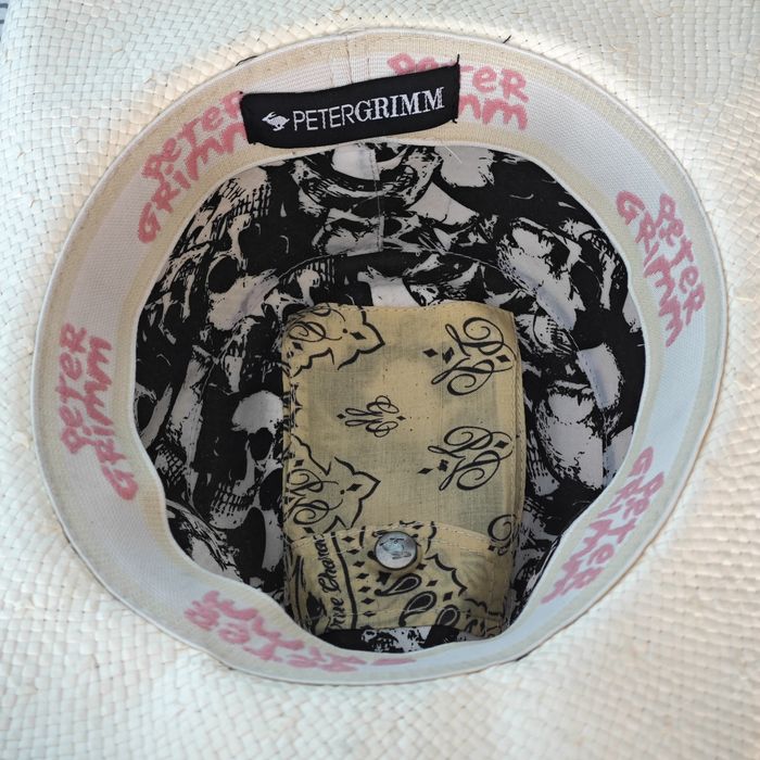 Pălărie cowboy / cowgirl Peter Grimm vintage Rockstar Ivy animal print