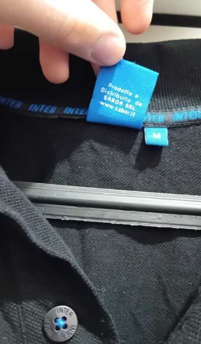 Оригинална фланелка с яка на Интер