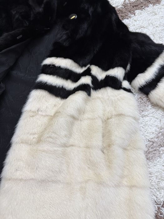 Модная норковая шуба