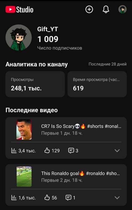 Продаю свой ютуб канал срочно!