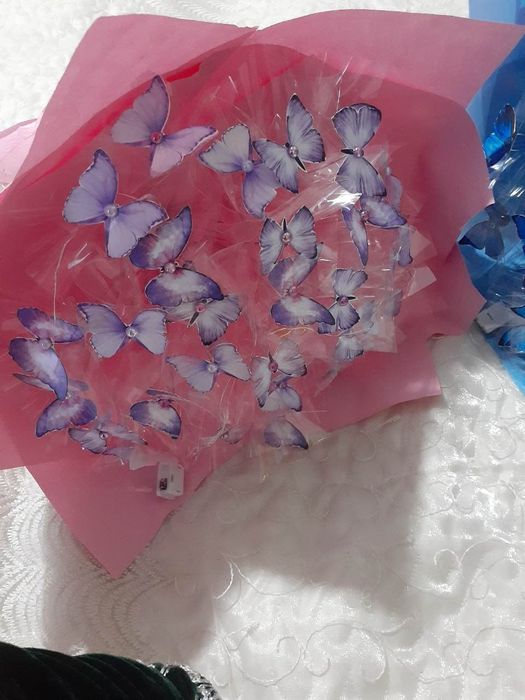 Kapalak buket siz kutmagan narxlarda / Букет бабочек по неожиданным це