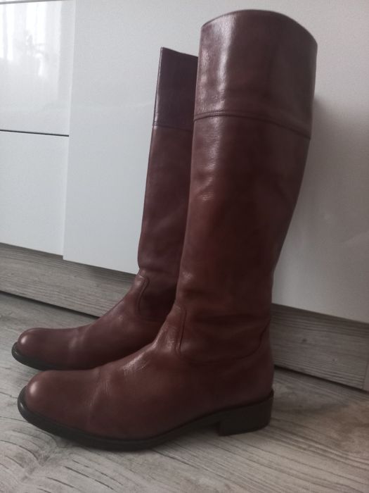 Дамски ботуши естествена кожа