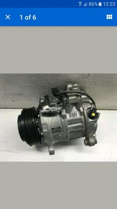 Compresor ac Bmw f11 2013, seria5, ,x5, x6,7sbu17a 3.0 diesel Denso
