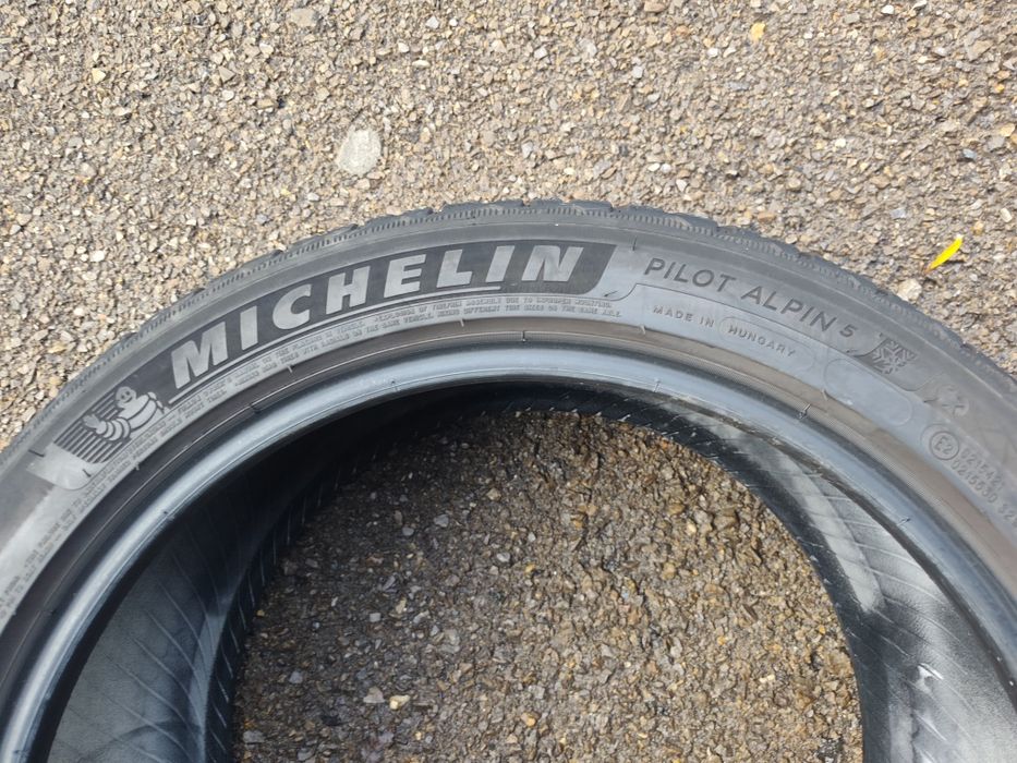 265/40/19" 4бр Michelin pilot alpin 5,dot3021, 7mm