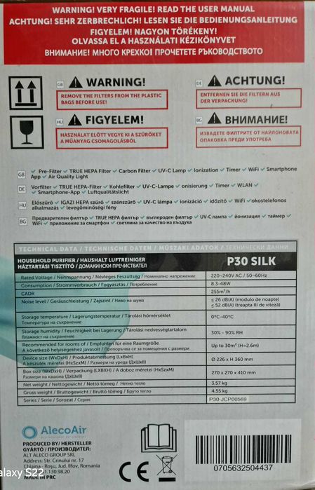 Purificator aer-Aleco