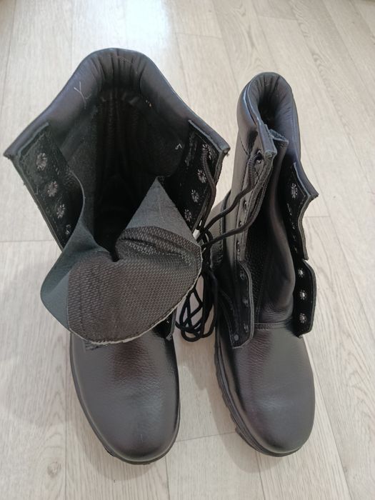 Кожанный летни берцы