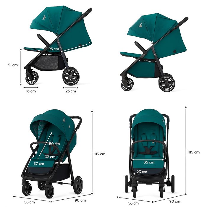 Лятна Детска количка Kinderkraft All Road Nature Vibes