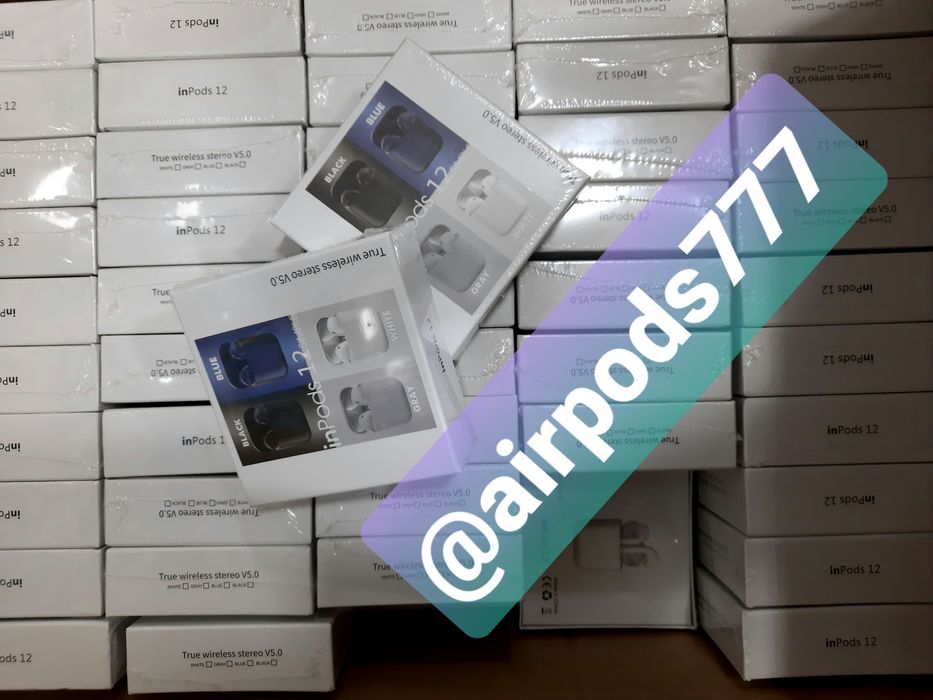 БЕПУЛ Доставка, Янги airpods inpods12 лар,сифатли bluetooth наушниклар
