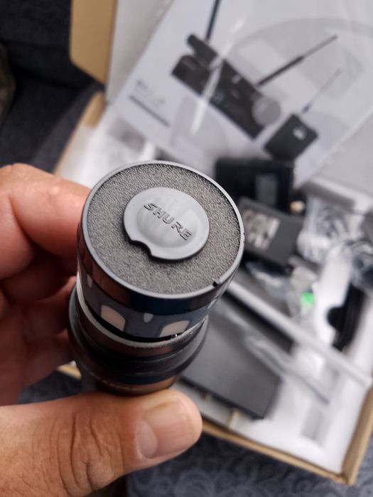 Set complet Microfon wireless shure QLx ,cu bodypack