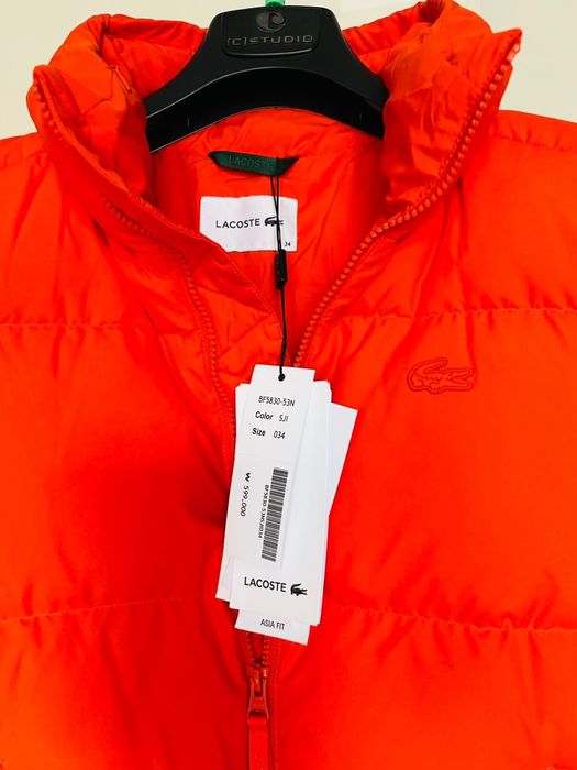 Куртка Lacoste оранжевая