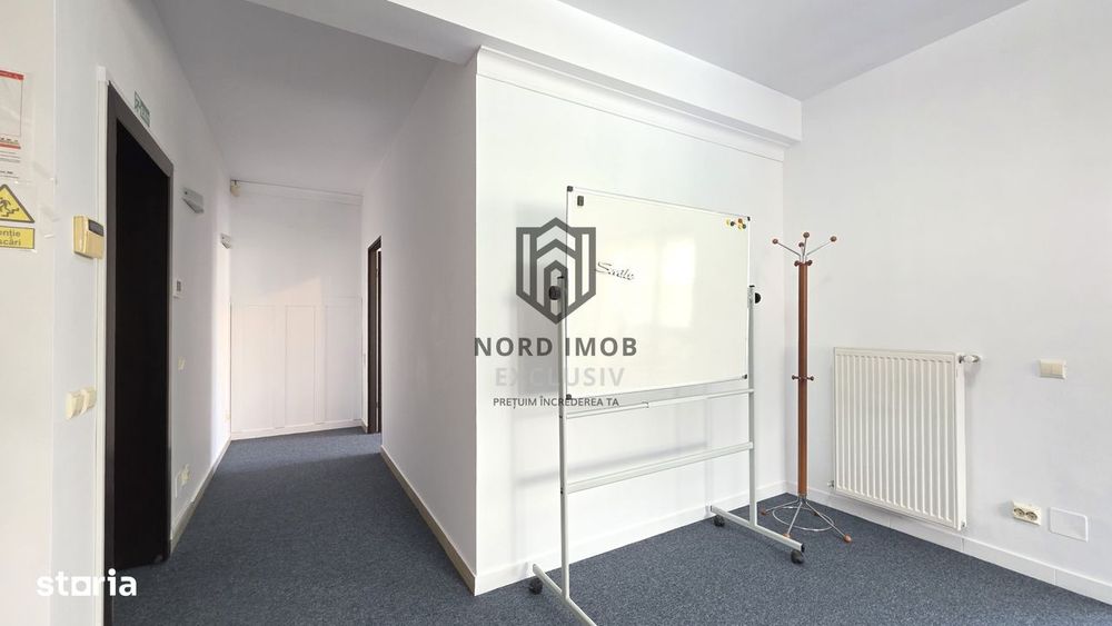 Duplex reprezentativ pentru birouri–4 camere | Recent renovat | 2 lo