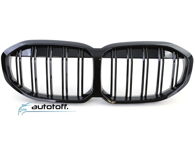 Grile duble BMW F40 F41 Seria 1 (2020+) Negru lucios