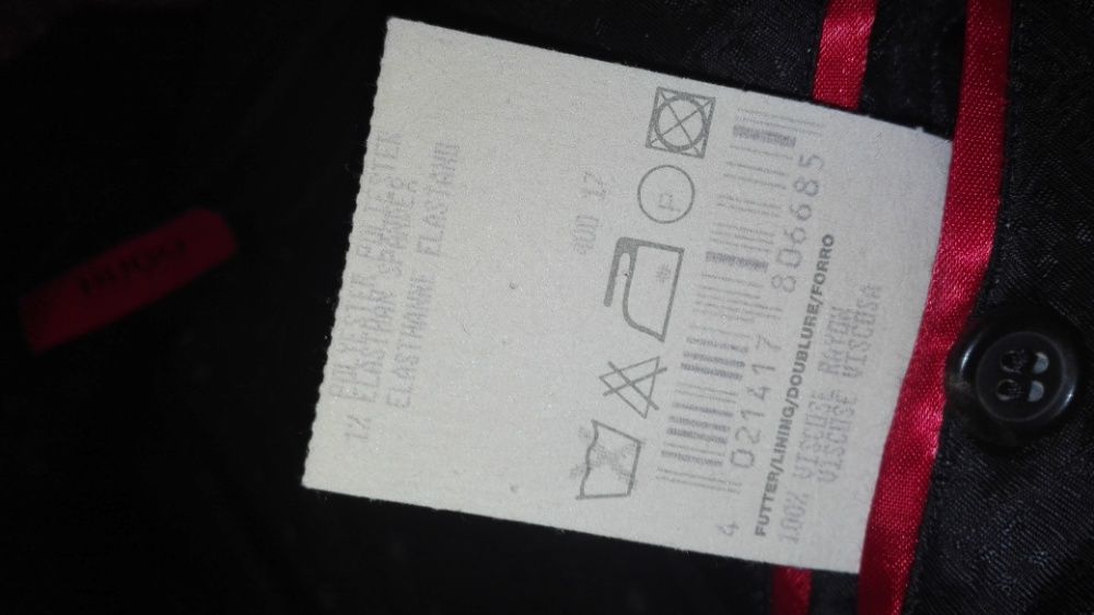 sacou HUGO BOSS 100& original