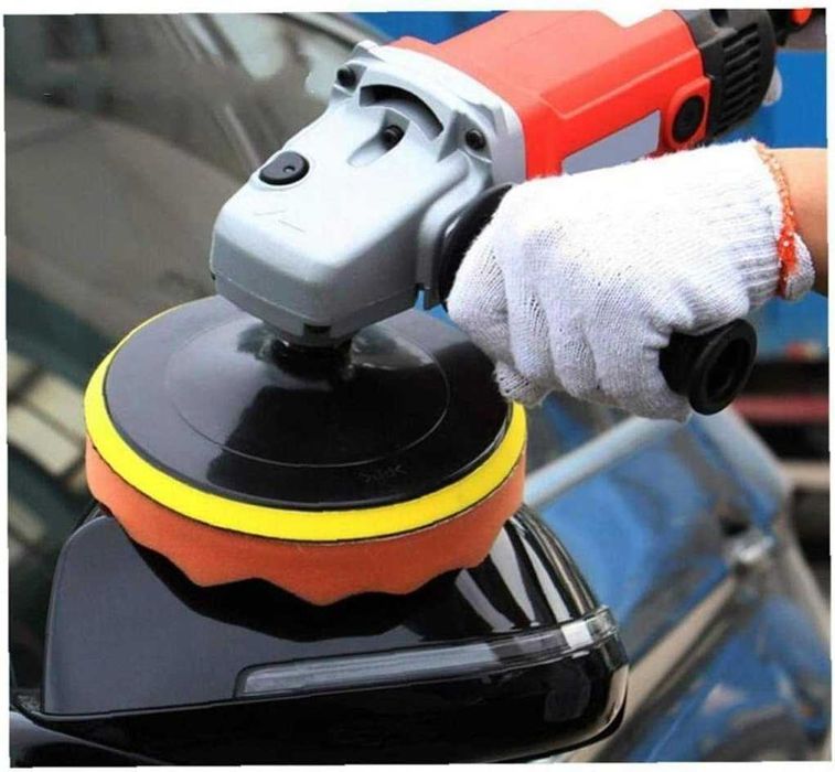 Комплект гъби за полиране/пастиране, 127мм - 7 части