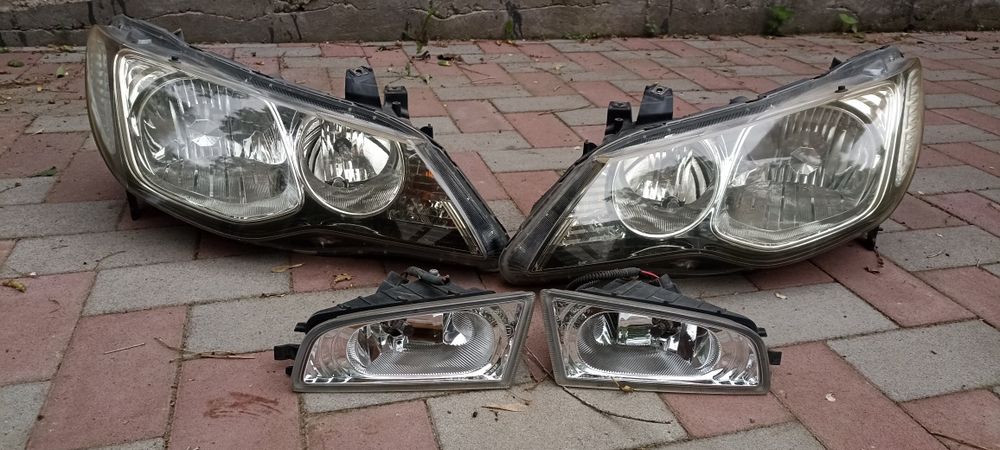 Противотуманки на хонду цивик