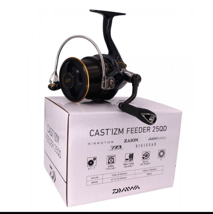 Mulineta feeder Daiwa Cast’izm Feeder 25QD noua