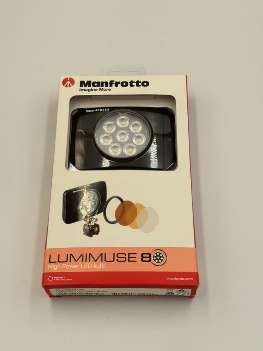 Lampa video Manfretto Lumimuse 8 Led Light - NOUA