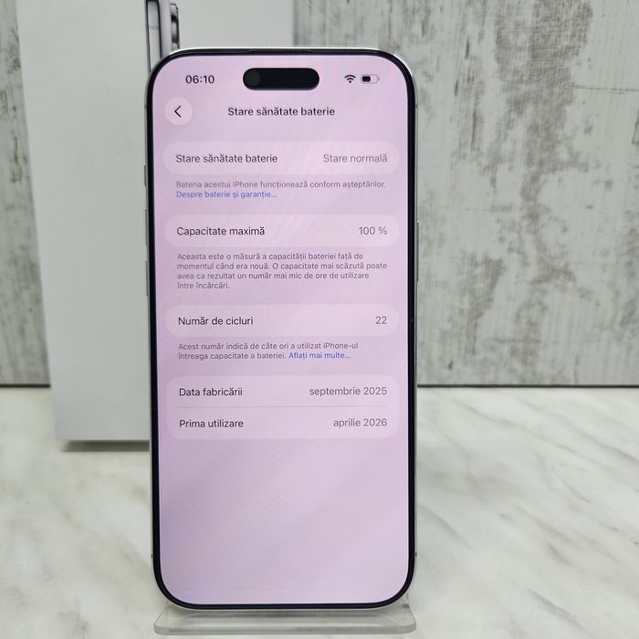IPhone AIR 256GB 22Cicluri White Zeus Amanet Vitan 6622
