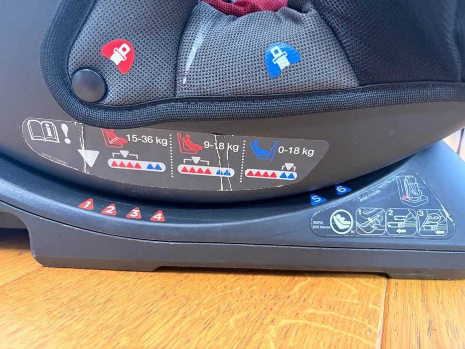 Scaun auto Joie Isofix Every Stage FX Liverpool Red 0-36 kg