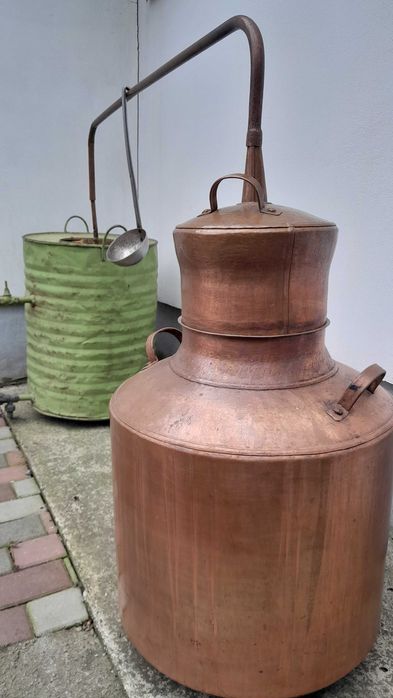 Cazan tuica din cupru