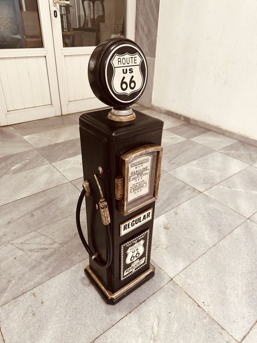 Ретро бензинова колонка ROUTE 66 – винтидж декор